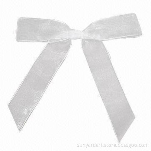 Organza ribbon bow/bow knot